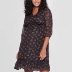 Floral Maternity Dress